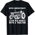 thumbnail image 1 of Playful Comfort Tee - Cool Tractor Design For Grandpa Men Tractor Driver Farming T-Shirt, 1 of 4
