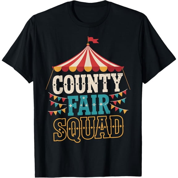 Playful Comfort Tee - County Fair Squad T-Shirt
