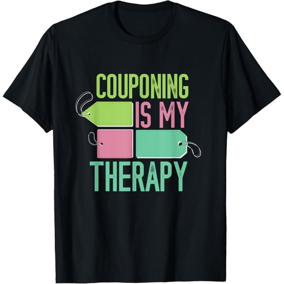 Playful Comfort Tee - Couponing Is My Therapy Coupons Shopper Couponer Coupon T-Shirt