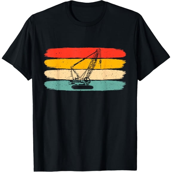 Playful Comfort Tee - Crane Operator Design For Men Women Equipment Crane Lovers T-Shirt