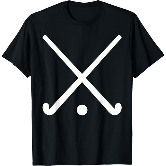 Playful Comfort Tee - Crossed field hockey sticks T-Shirt