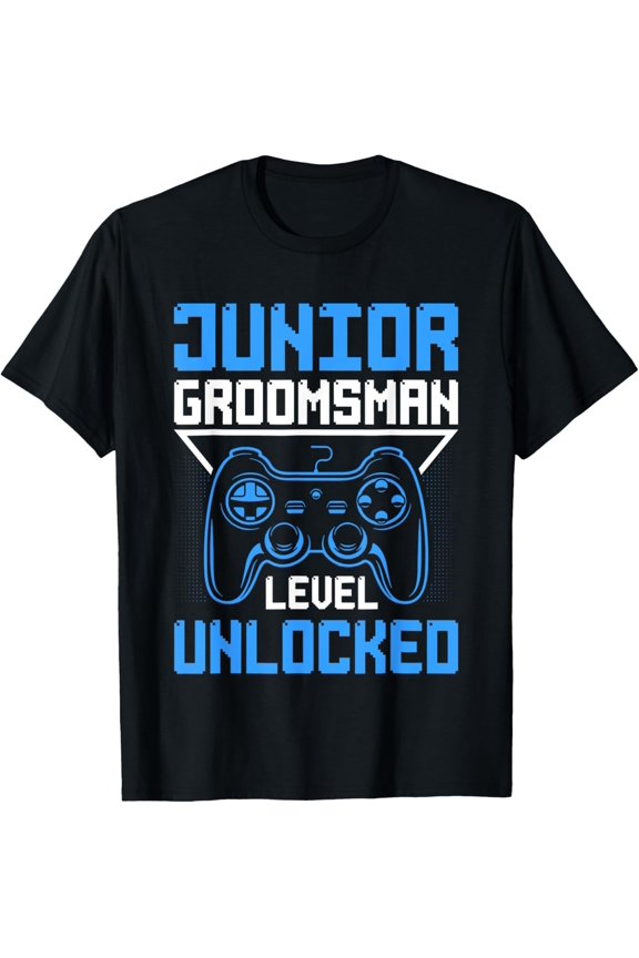 Playful Comfort Tee - Cute Junior Groomsman Gaming Wedding Party Jr Boys Gift T-Shirt