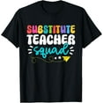 thumbnail image 1 of Playful Comfort Tee - Cute Substitute Teacher Girls Boys Team Substitute Squad T-Shirt, 1 of 4