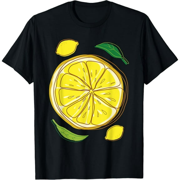 Playful Comfort Tee - Cute Yellow Lemon Men, Women and Kids Matching Costume Gift T-Shirt