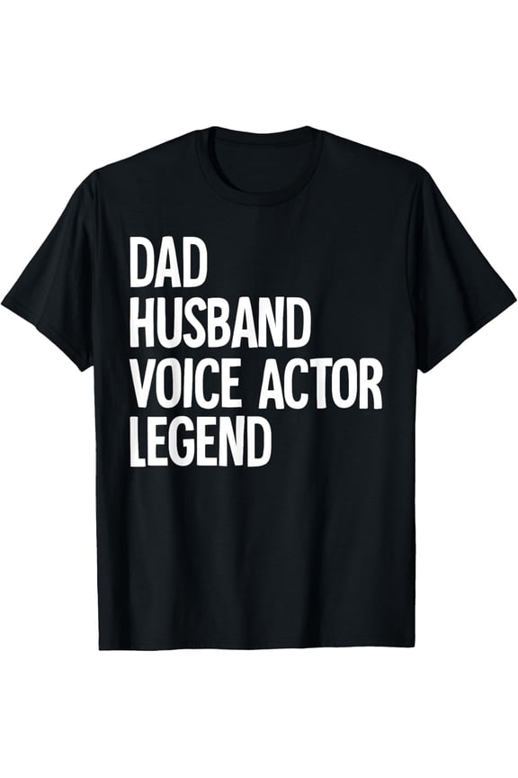 Playful Comfort Tee - Dad Husband Voice Actor T-Shirt