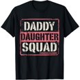 thumbnail image 1 of Playful Comfort Tee - Daddy Daughter Squad Fathers Day Matching Dad and Daughter T-Shirt, 1 of 4