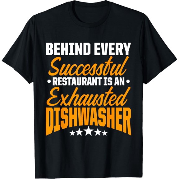 Playful Comfort Tee - Dishwasher Successful Funny Dishwashing Gift T-Shirt
