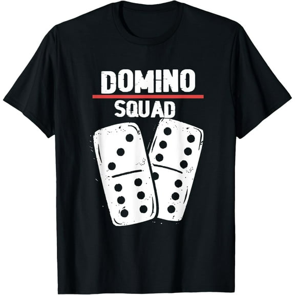 Playful Comfort Tee - Domino Squad | Dominoes Bones | Domino Player T-Shirt