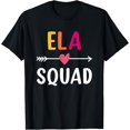 thumbnail image 1 of Playful Comfort Tee - ELA Squad Language Arts Teacher School Gift Men Women T-Shirt, 1 of 4