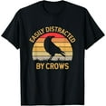 thumbnail image 1 of Playful Comfort Tee - Easily Distracted By Crows T-Shirt, 1 of 4