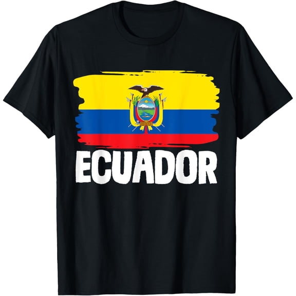 Playful Comfort Tee - Ecuador Ecuadorian Flag T-Shirt