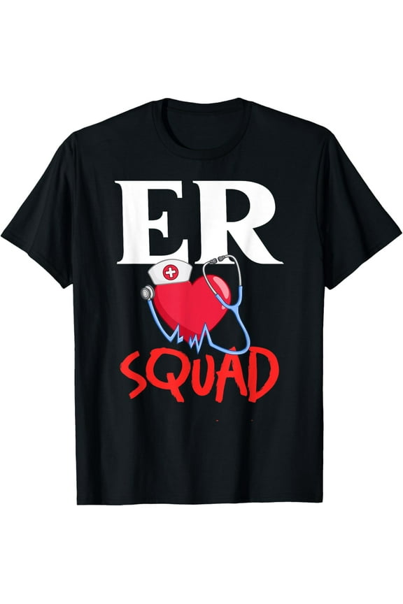 Playful Comfort Tee - Emergency Room Technician ER Nurse Hospital Department T-Shirt