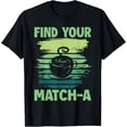 thumbnail image 1 of Playful Comfort Tee - Find Your Match-a Matcha T-Shirt, 1 of 4