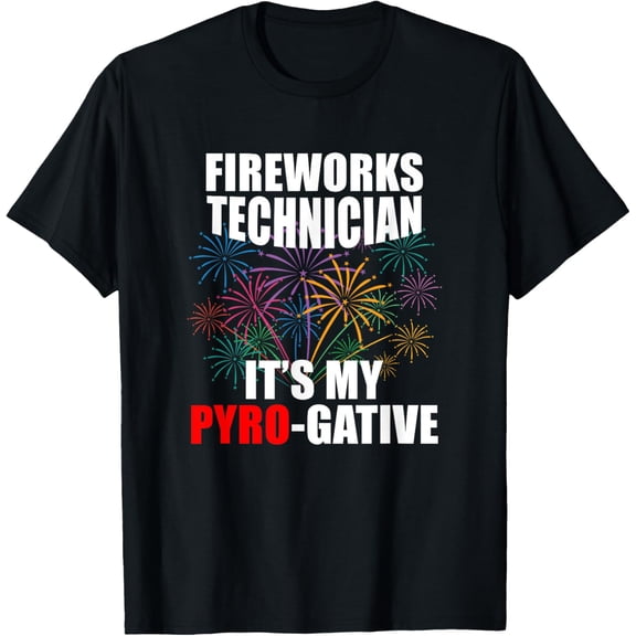 Playful Comfort Tee - Fireworks Pyro Technician / Director Manager Funny Dad T-Shirt
