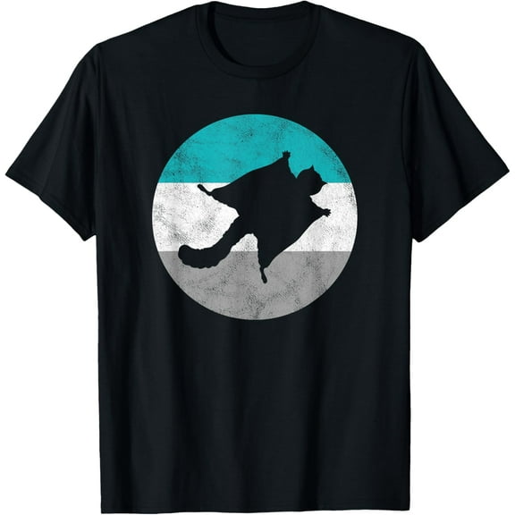 Playful Comfort Tee - Flying Squirrel Retro Gift For Men Women Boys & Girls T-Shirt