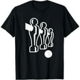 thumbnail image 1 of Playful Comfort Tee - Foosball player T-Shirt, 1 of 4