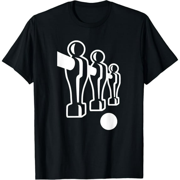 Playful Comfort Tee - Foosball player T-Shirt