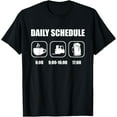 thumbnail image 1 of Playful Comfort Tee - Forklift Driver Daily Schedule Forklifter Warehouse Operator T-Shirt, 1 of 4
