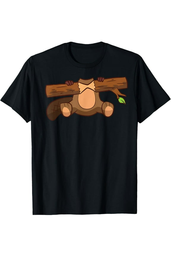 Playful Comfort Tee - Funny Beaver Costume Rodent Beaver T-Shirt
