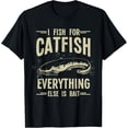 thumbnail image 1 of Playful Comfort Tee - Funny Catfishing Design For Men Women Catfish Fishing Hunter T-Shirt, 1 of 4