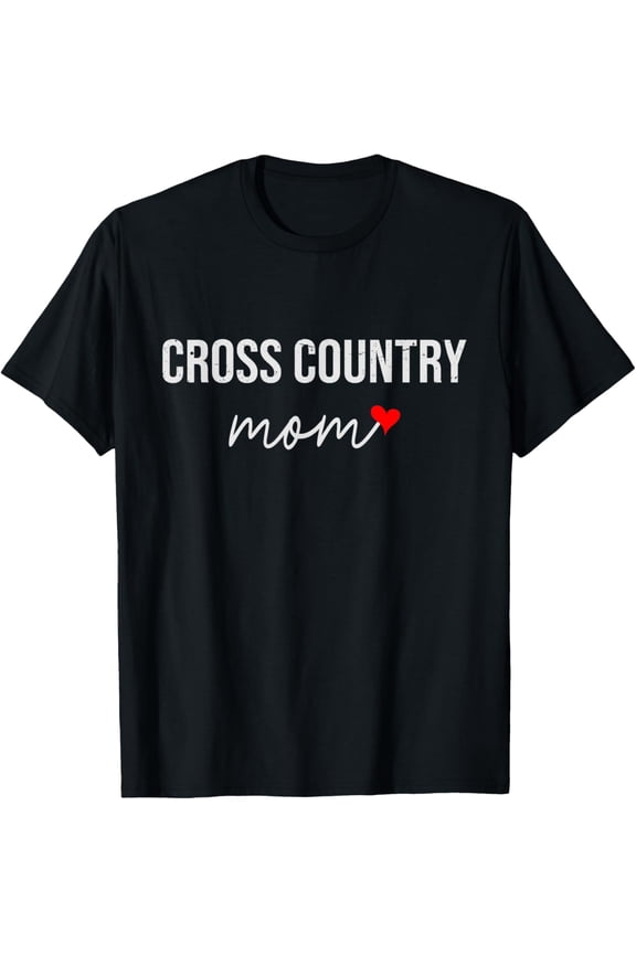 Playful Comfort Tee - Funny Cross Country Mom - Cute Cross Country Mom Gift For Wo T-Shirt