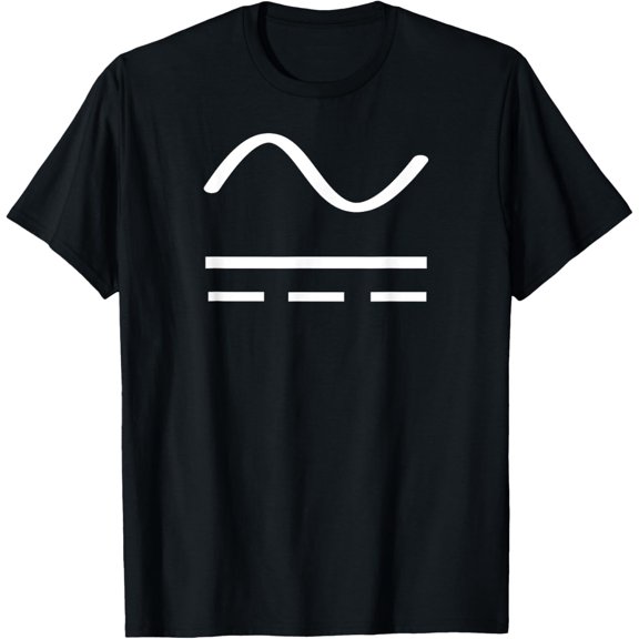 Playful Comfort Tee - Funny Electrician Electrical AC or DC Current Design T-Shirt