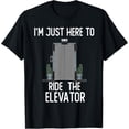thumbnail image 1 of Playful Comfort Tee - Funny Elevator Art For Men Women Kids Elevator Inspector T-Shirt, 1 of 1