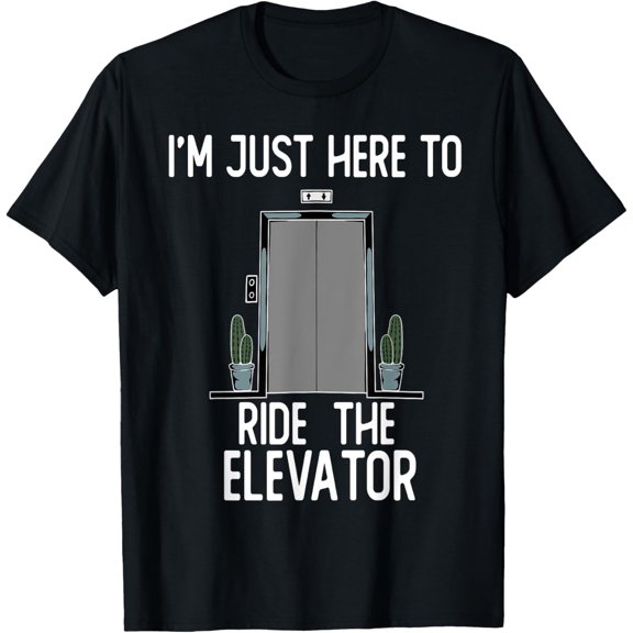 Playful Comfort Tee - Funny Elevator Art For Men Women Kids Elevator Inspector T-Shirt