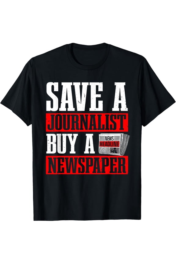Playful Comfort Tee - Funny Journalism Design For Men Women Newspaper Journalist T-Shirt