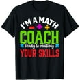 thumbnail image 1 of Playful Comfort Tee - Funny Math Coach Mathematics T-Shirt, 1 of 4
