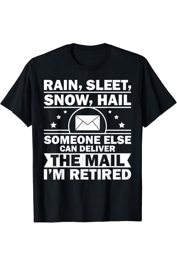 Playful Comfort Tee - Funny Postal Worker Retirement Design For Mailman Men Women T-Shirt