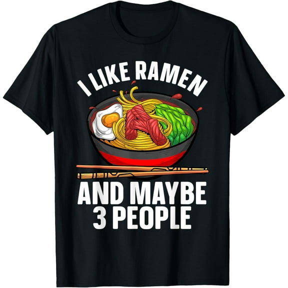 Playful Comfort Tee - Funny Ramen Noodles Art For Men Women Japanese Noodle Lover T-Shirt