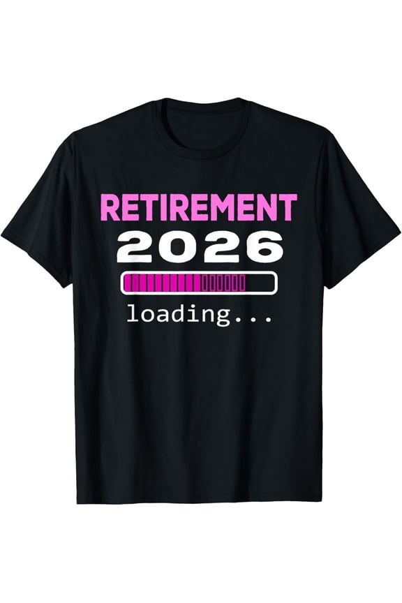 Playful Comfort Tee - Funny Retirement 2026 loading Retired Countdown T-Shirt