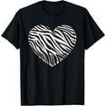 thumbnail image 1 of Playful Comfort Tee - Funny Zebra Print For Girls Women Men Stripes Animal Lovers T-Shirt, 1 of 4