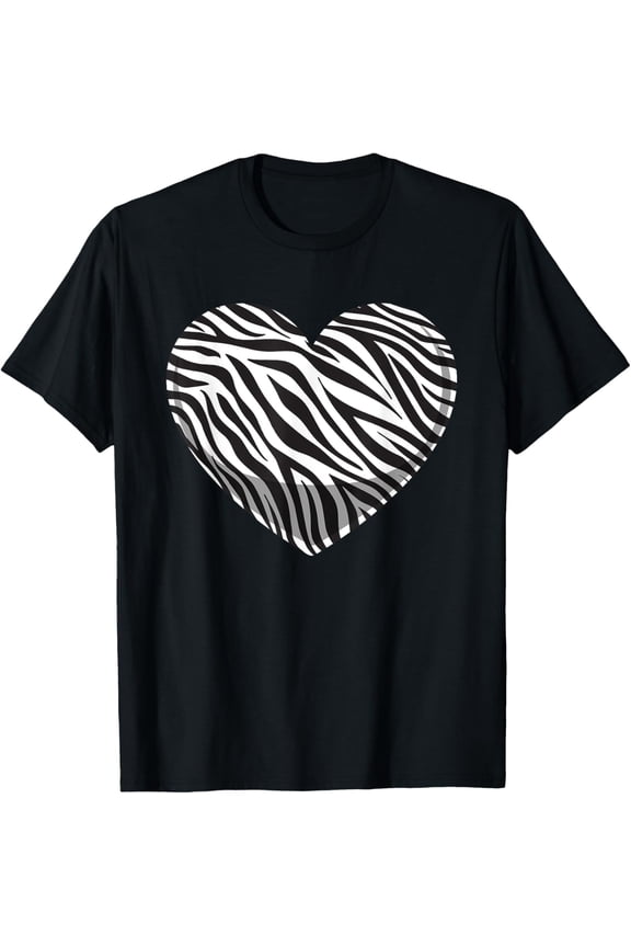 Playful Comfort Tee - Funny Zebra Print For Girls Women Men Stripes Animal Lovers T-Shirt