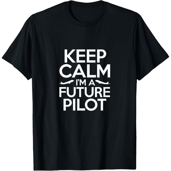 Playful Comfort Tee - Future Pilot Aviation Airplane Aircraft Flying T-Shirt
