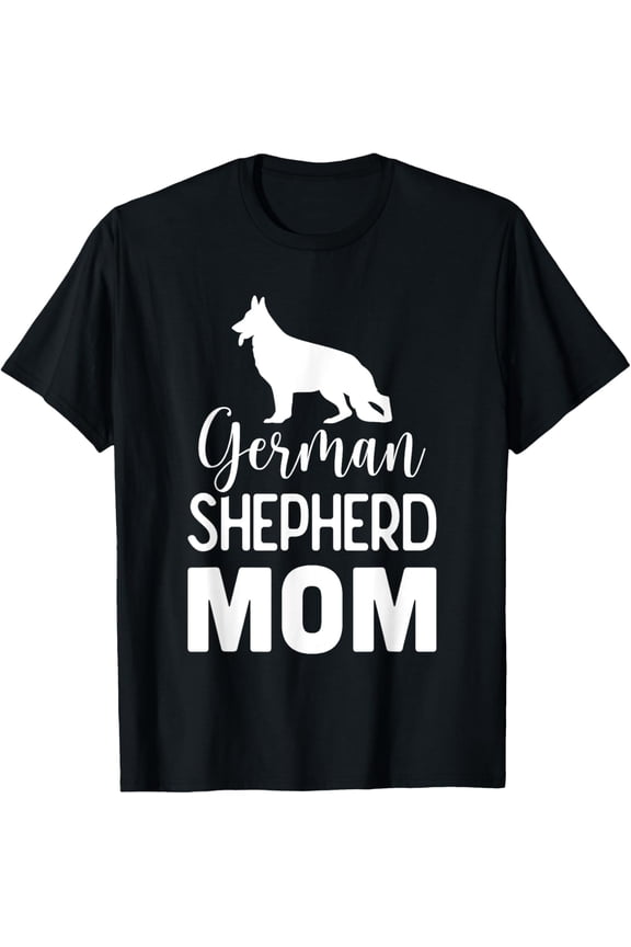 Playful Comfort Tee - German Shepherd Mom - Dog Lover Gift T-Shirt