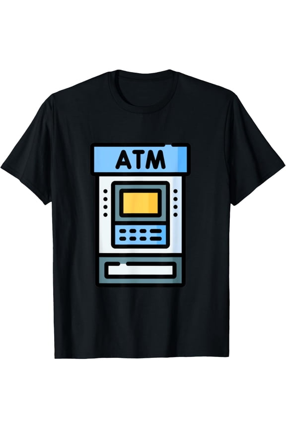 Playful Comfort Tee - Get Out Some Cash Automatic Teller Machine ATM Bank T-Shirt