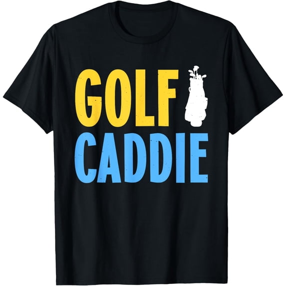 Playful Comfort Tee - Golf Caddie Golfing Golfer Job Caddie T-Shirt
