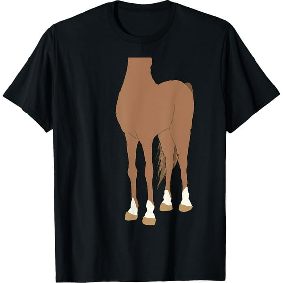 Playful Comfort Tee - Halloween Horse Body Costume for Kids T-Shirt
