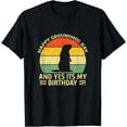 thumbnail image 1 of Playful Comfort Tee - Happy Groundhog Day Yes Its My Birthday Ground Hog T-Shirt, 1 of 4