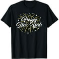thumbnail image 1 of Playful Comfort Tee - Happy New Year Tee Unisex-Kids T-Shirt Black Small, 1 of 4