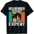 thumbnail image 1 of Playful Comfort Tee - Hellbender Salamander Expert Amphibian T-Shirt, 1 of 4