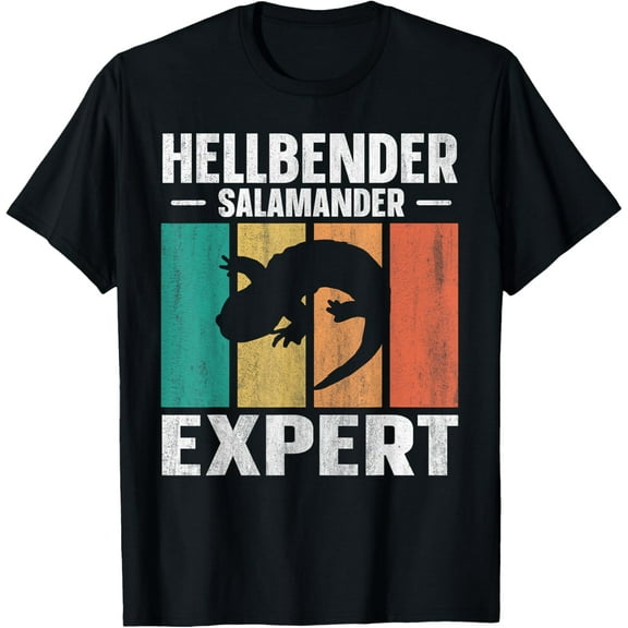 Playful Comfort Tee - Hellbender Salamander Expert Amphibian T-Shirt