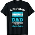 thumbnail image 1 of Playful Comfort Tee - Honduras Flag Fathers Day Honduran Dad T-Shirt, 1 of 4