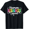 thumbnail image 1 of Playful Comfort Tee - Human Resources Squad Back To School HR Crew T-Shirt, 1 of 4