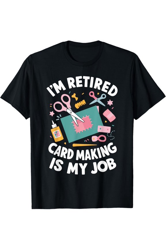 Playful Comfort Tee - I Fold Love Into Every Card - Card Making T-Shirt