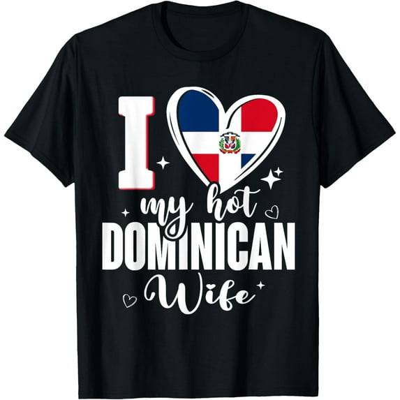 Playful Comfort Tee - I Love My Hot Dominican Wife Cute Dominican Republic T-Shirt