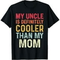 thumbnail image 1 of Playful Comfort Tee - I Love My Uncle Vintage Tee Kids Uncle Niece Nephew Funny T-Shirt Black S, 1 of 4
