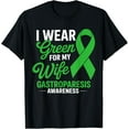 thumbnail image 1 of Playful Comfort Tee - I Wear Green For My Wife Gastroparesis Awareness T-Shirt, 1 of 4
